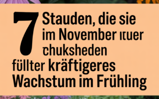 7 Stauden, die Sie im November zurückschneiden sollten für kräftigeres Wachstum im Frühling