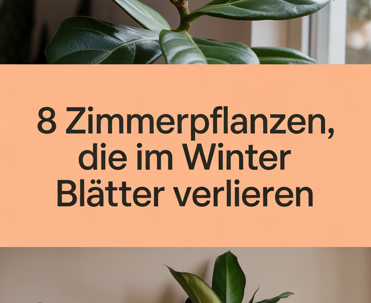 8 Zimmerpflanzen, die im Winter Blätter verlieren