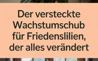 Der versteckte Wachstumsschub für Friedenslilien, der alles verändert