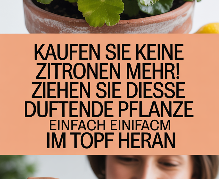 Kaufen Sie keine Zitronen mehr! Ziehen Sie diese duftende Pflanze einfach im Topf heran