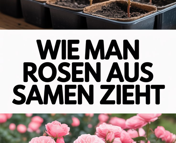 Wie man Rosen aus Samen zieht