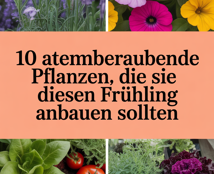 10 Atemberaubende Pflanzen, die Sie diesen Frühling unbedingt anbauen sollten