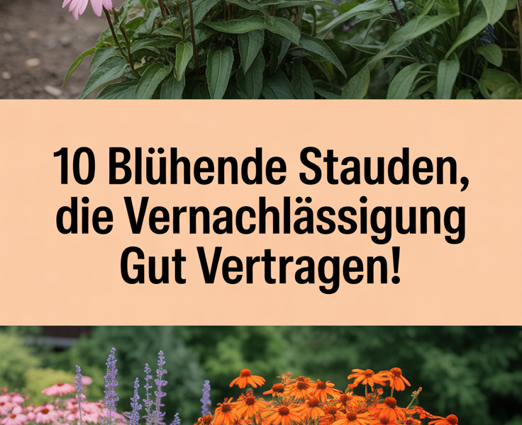 10 Blühende Stauden, die Vernachlässigung Gut Vertragen!