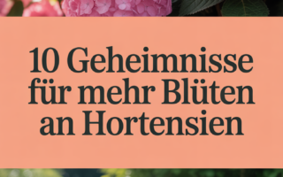 10 Geheimnisse für mehr Blüten an Hortensien