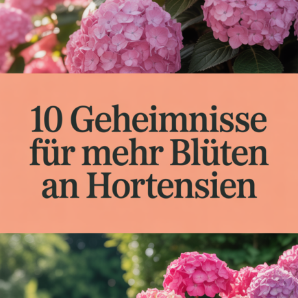 10 Geheimnisse für mehr Blüten an Hortensien