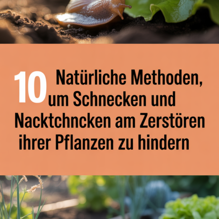 10 Natürliche Methoden, um Schnecken und Nacktschnecken am Zerstören Ihrer Pflanzen zu hindern