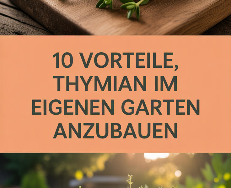 10 Vorteile, Thymian im eigenen Garten anzubauen