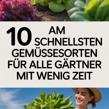 10 am schnellsten wachsende Gemüsesorten für alle Gärtner mit wenig Zeit