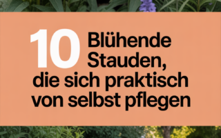10 blühende Stauden, die sich praktisch von selbst pflegen