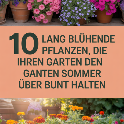 10 lang blühende Pflanzen, die Ihren Garten den ganzen Sommer über bunt halten