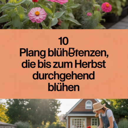 10 lang blühende Pflanzen, die bis zum Herbst durchgehend blühen