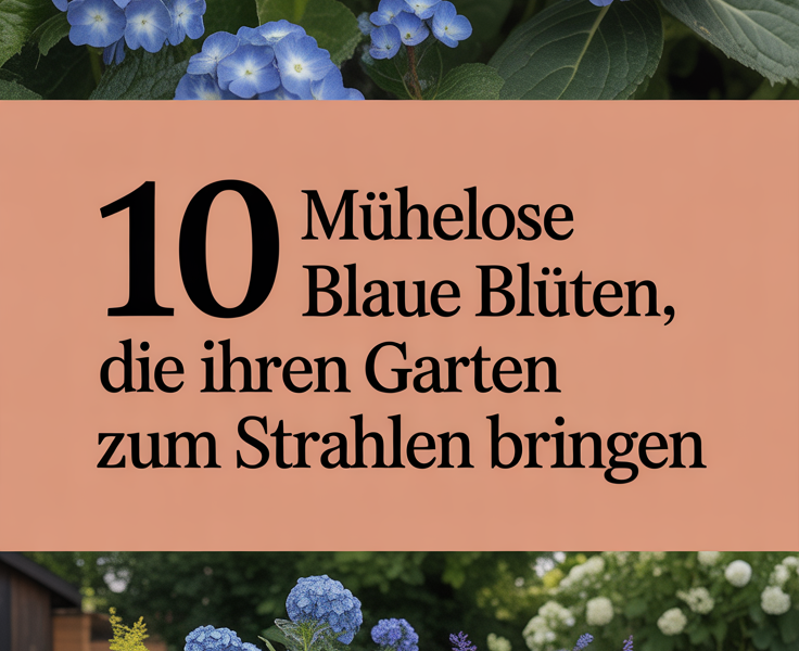 10 mühelose blaue Blüten, die Ihren Garten zum Strahlen bringen