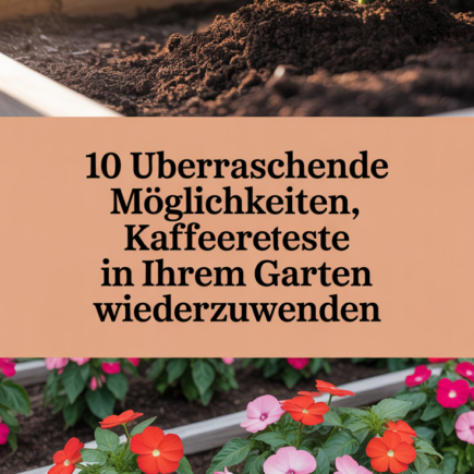 10 überraschende Möglichkeiten, Kaffeereste in Ihrem Garten wiederzuverwenden