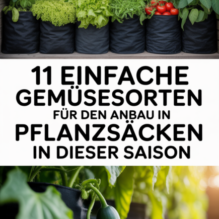 11 Einfache Gemüsesorten für den Anbau in Pflanzsäcken in dieser Saison