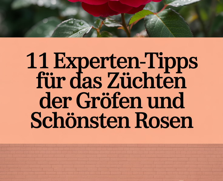 11 Experten-Tipps für das Züchten der größten und schönsten Rosen