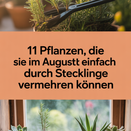 11 Pflanzen, die Sie im August einfach durch Stecklinge vermehren können
