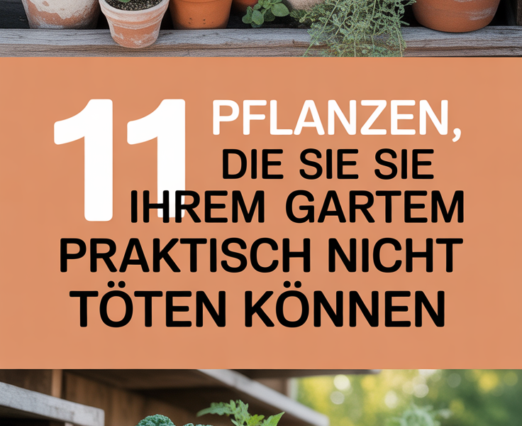 11 Pflanzen, die Sie in Ihrem Garten praktisch nicht töten können
