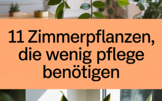 11 Zimmerpflanzen, die wenig Pflege benötigen