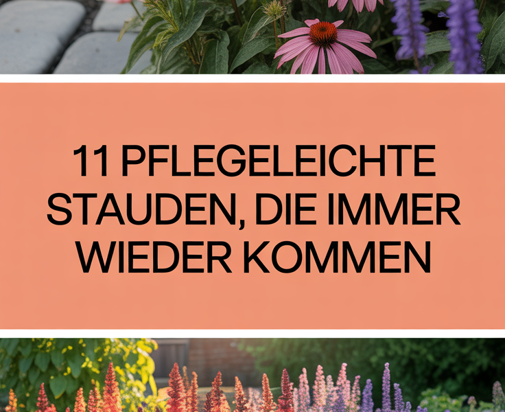 11 pflegeleichte Stauden, die immer wieder kommen