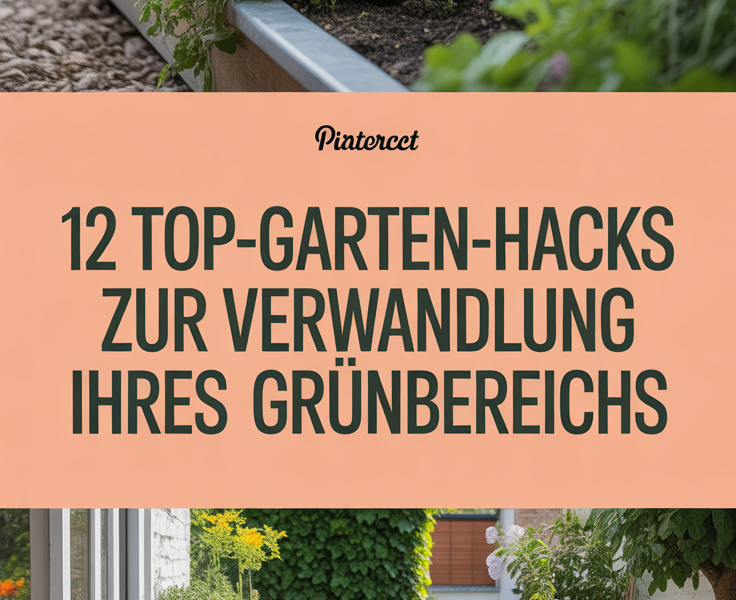 12 Top-Garten-Hacks zur Verwandlung Ihres Grünbereichs