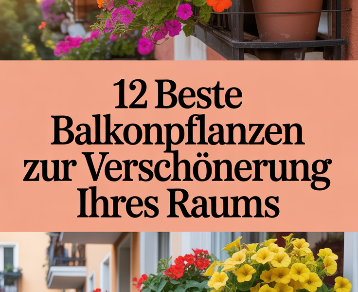 12 beste Balkonpflanzen zur Verschönerung Ihres Raums