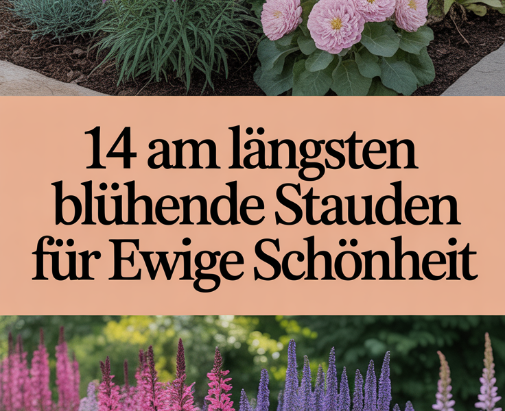 14 am längsten blühende Stauden für ewige Schönheit