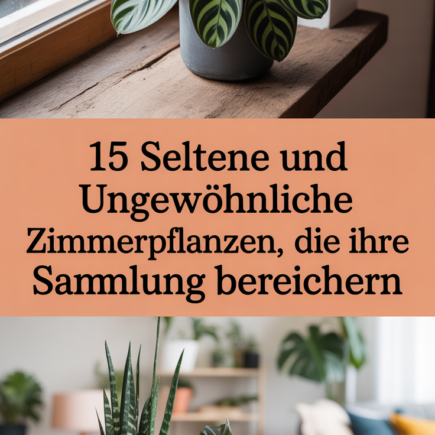 15 Seltene und Ungewöhnliche Zimmerpflanzen, Die Ihre Sammlung Bereichern