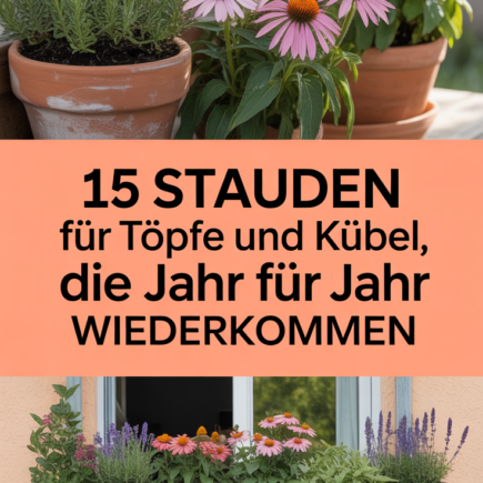 15 Stauden für Töpfe und Kübel, die Jahr für Jahr wiederkommen