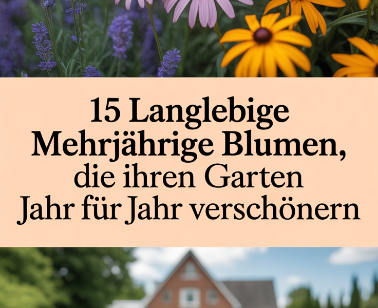 15 langlebige mehrjährige Blumen, die Ihren Garten Jahr für Jahr verschönern