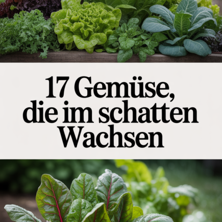 17 Gemüse, die im Schatten wachsen