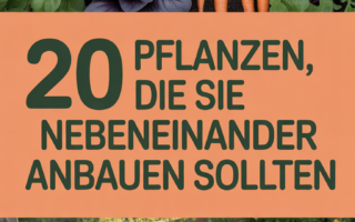 20 Pflanzen, die Sie nebeneinander anbauen sollten