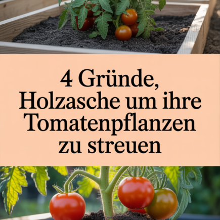 4 Gründe, Holzasche um Ihre Tomatenpflanzen zu streuen