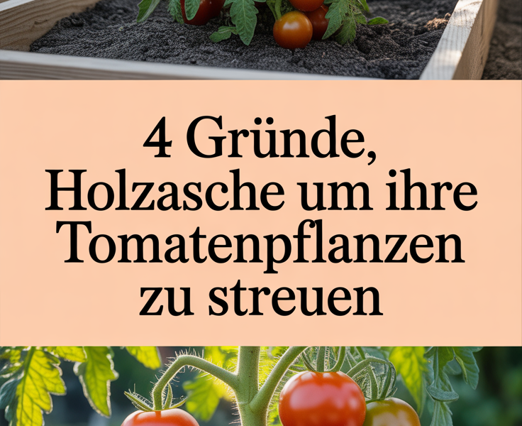 4 Gründe, Holzasche um Ihre Tomatenpflanzen zu streuen