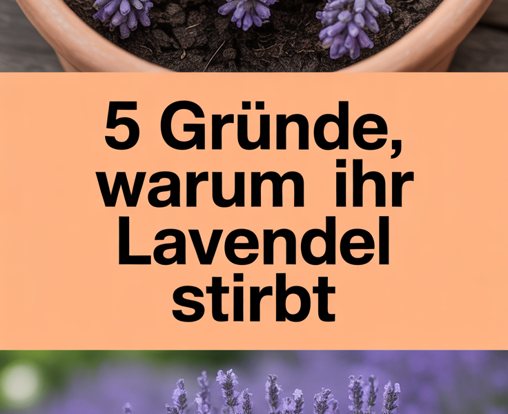 5 Gründe, warum Ihr Lavendel stirbt