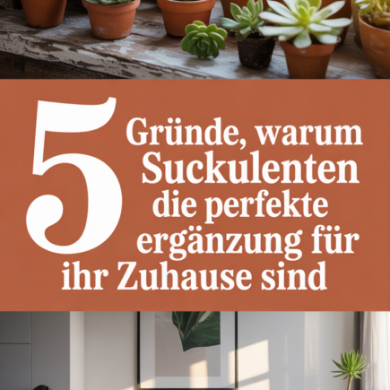 5 Gründe, warum Sukkulenten die perfekte Ergänzung für Ihr Zuhause sind