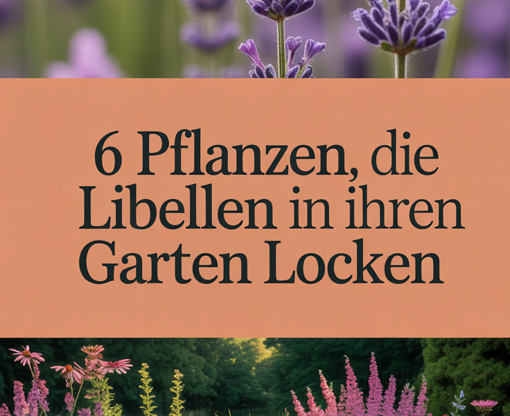 6 Pflanzen, die Libellen in Ihren Garten locken