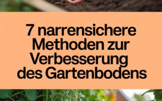 7 Narrensichere Methoden zur Verbesserung des Gartenbodens