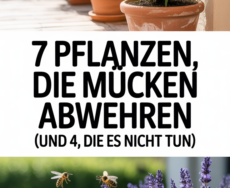 7 Pflanzen, die Mücken abwehren (und 4, die es nicht tun)