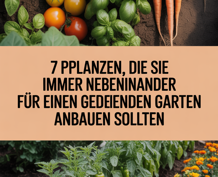 7 Pflanzen, die Sie immer nebeneinander für einen gedeihenden Garten anbauen sollten