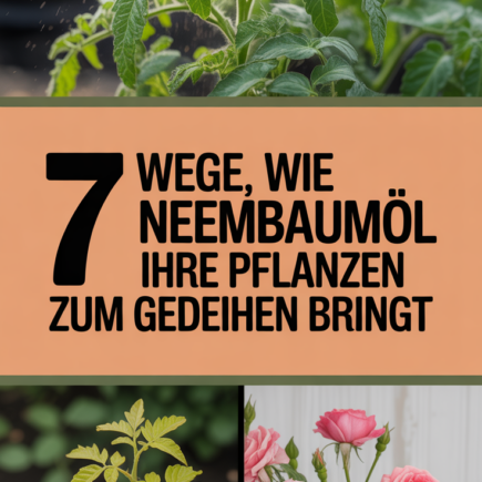 7 Wege, wie Neembaumöl Ihre Pflanzen zum Gedeihen bringt