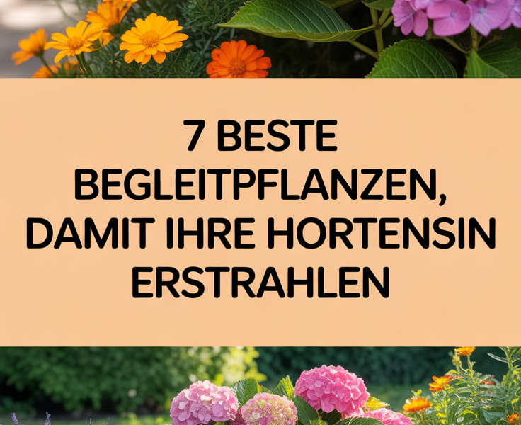 7 beste Begleitpflanzen, damit Ihre Hortensien erstrahlen