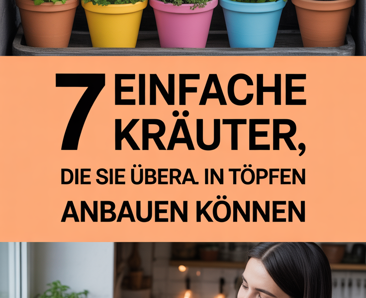 7 einfache Kräuter, die Sie überall in Töpfen anbauen können