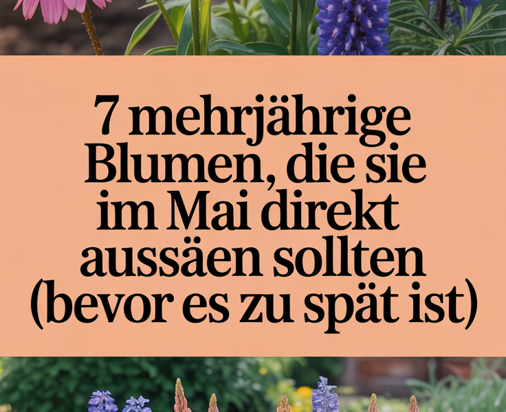 7 mehrjährige Blumen, die Sie im Mai direkt aussäen sollten (bevor es zu spät ist!)