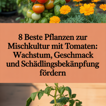 8 Beste Pflanzen zur Mischkultur mit Tomaten: Wachstum, Geschmack und Schädlingsbekämpfung fördern
