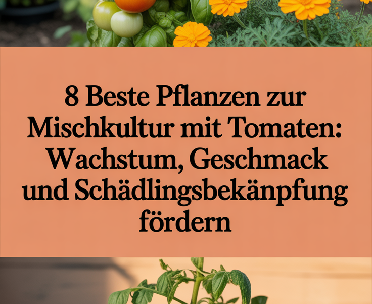 8 Beste Pflanzen zur Mischkultur mit Tomaten: Wachstum, Geschmack und Schädlingsbekämpfung fördern