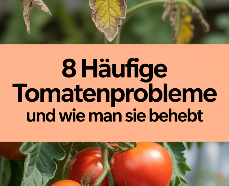 8 Häufige Tomatenprobleme und wie man sie behebt