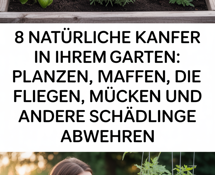 8 Natürliche Kämpfer in Ihrem Garten: Pflanzen, die Fliegen, Mücken und andere Schädlinge abwehren