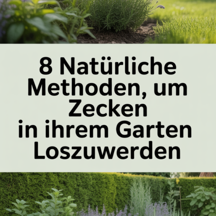 8 Natürliche Methoden, um Zecken in Ihrem Garten loszuwerden