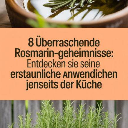8 Überraschende Rosmarin-Geheimnisse: Entdecken Sie seine erstaunlichen Anwendungen jenseits der Küche