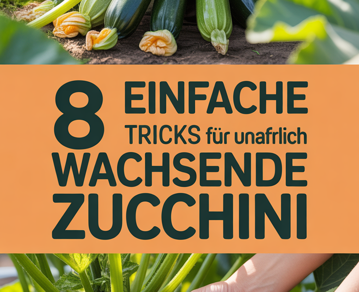 8 einfache Tricks für unaufhörlich wachsende Zucchini